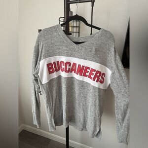 NFL Heather Gray Buccaneers Team Apparel Sweatshirt